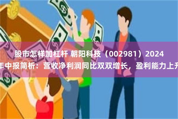 股市怎样加杠杆 朝阳科技（002981）2024年中报简析：营收净利润同比双双增长，盈利能力上升